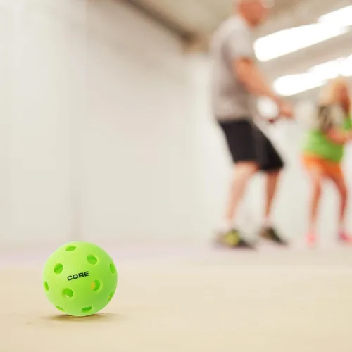 Vista 6 de CORE Pickleball- Indoor Pickleball Balls Professional Durabilty, Easy to See, Consistent Bouce Pickleballs with 26 Holes