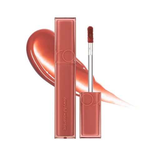 Vista 10 de rom&nd TINTE DE AGUA DEWYFUL 01 EN CORAL Brilloso alto pigmento hidratante no pegajoso Labios hidratados tonos coloridos Alto Brillo 0.18oz