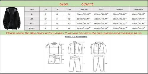 Vista 5 de Mens Zipper Hooded Knitwear Sweater Coat Long Sleeve Sherpa Jacket Colorblock Hoodie Sweatshirt Fleece Warm Winter Coat