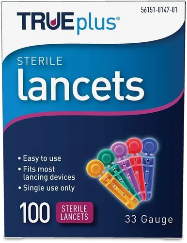 Vista 6 de TRUEplus Lancetas estériles calibre 33 (200 ct)