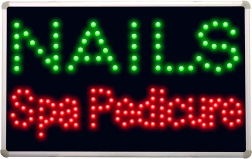 Vista 3 de ADVPRO Led097 Nails Spa Pedicura Led Neon Sign