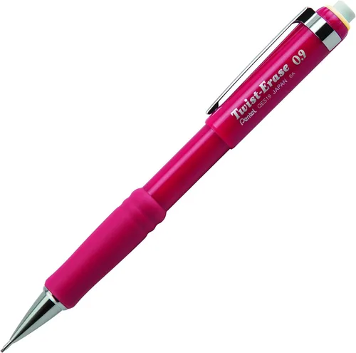 Vista 3 de Pentel Twist-Erase III - Portaminas mecánico (0.9 mm), barril color negro