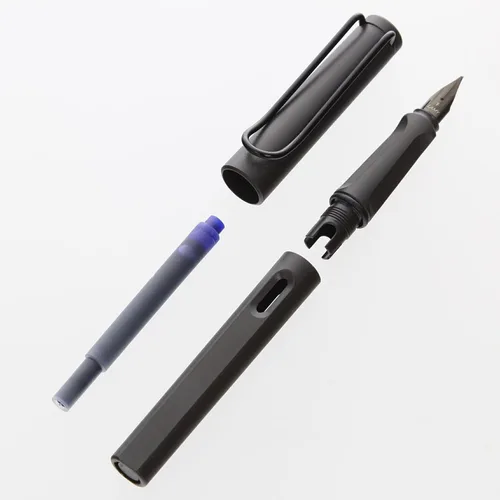 Vista 7 de LAMY [Lamy] pluma estilográfica Safari L17 punta negra M (en palabras)