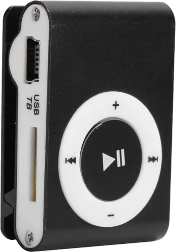 Vista 5 de Reproductor de música portátil con batería de larga duración, reproductor MP3 de aleación de aluminio para un sonido claro, incluye auriculares
