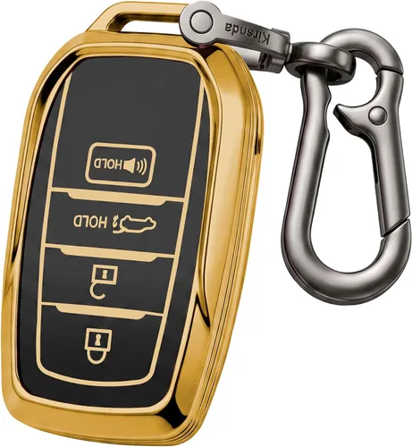 Vista 14 de Kirsnda - Funda para llavero compatible con Toyota, funda de protección de Azul