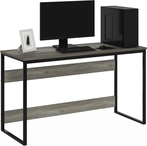 Vista 15 de Furinno Simplistic - Escritorio de 32 pulgadas de ancho, escritorio para Pino ámbar