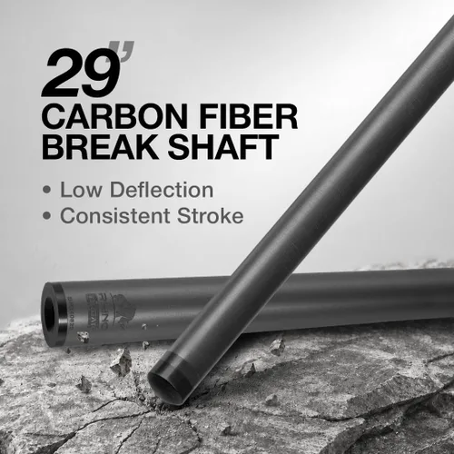 Vista 3 de RHINO KOMET II Carbon Fiber Break Cue Komet II - Negro y Azul