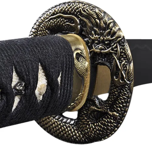 Vista 11 de Espada Wakizashi japonesa hecha a mano, práctica, forjada a mano, acero al carbono 1045/1060/1080, templado al calor, espiga completa, afilada