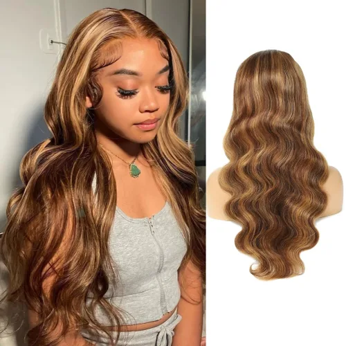 Vista 8 de ALHER Short Bob Wig Human Hair Small Cap Lace Front Wigs Straight, 13X4 Transparent Lace Frontal Wigs 180% Density for Women, Natural Color, Cap