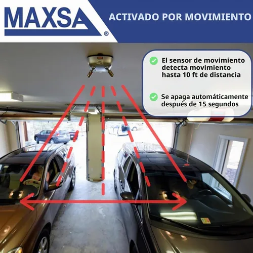 Vista 3 de Innovaciones Maxsa park derecho cochera láser, Classic, Plateado
