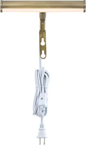 Vista 2 de Westinghouse 7500700 - Luz LED ajustable de 2 W, acabado de latón antiguo, 3000 K, color blanco