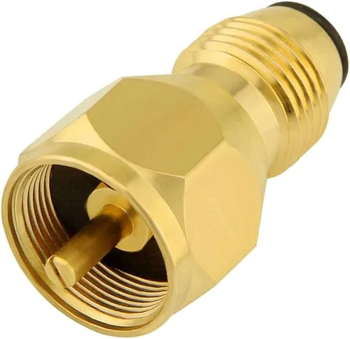 Vista 5 de Joywayus Adaptador de repuesto para tanque de propano de 1 libra, acoplador