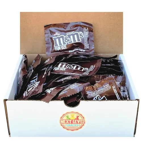 Vista 7 de M&M's - Paquetes de chocolate con leche de tamaño divertido (paquete de 30) (aproximadamente 1 libra)