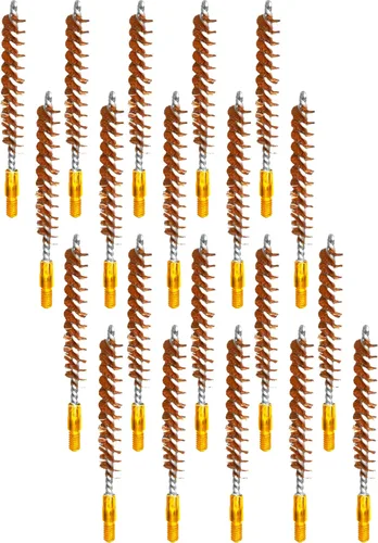 Vista 12 de Cepillos de Ánima de Bronce - Cepillos de Ánima de Calidad Premium para Limpieza y Mantenimiento de Pistolas y Rifles