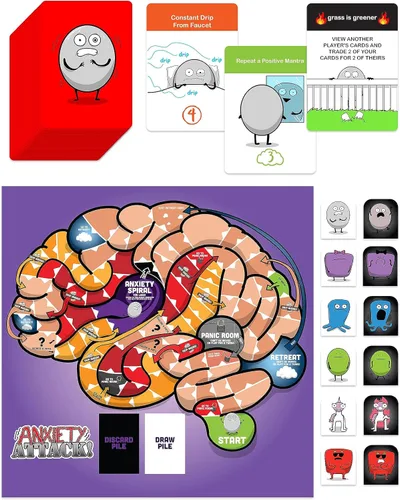 Vista 4 de Juego de mesa The Awkward Yeti Anxiety Attack por Organ Attack Creator
