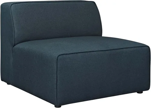 Vista 20 de Modway Mingle - Juego de sofá modular moderno y contemporáneo de 2 piezas, color verde azulado