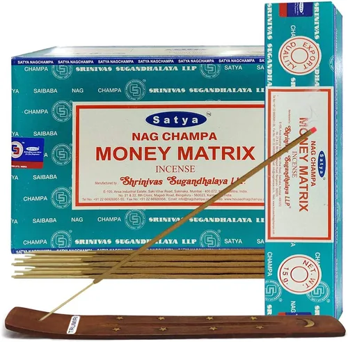 Vista 13 de Aruda - Varillas de incienso y soporte para varillas de incienso, paquete Insence Insense Satya Incense