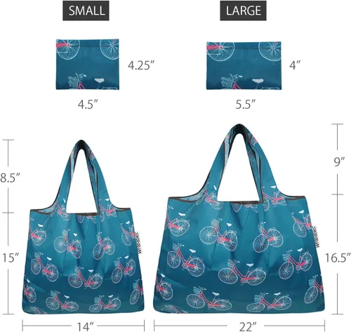 Vista 3 de Bowbear Bolsa de compras reutilizable de nylon plegable