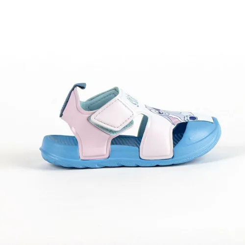 Vista 3 de Sandalias Infantiles Stitch Azul