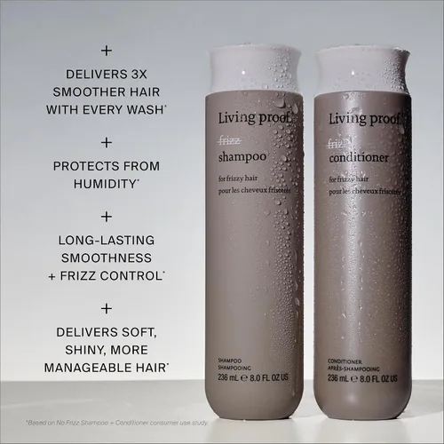 Vista 5 de Living Proof No Frizz Conditioner, Smoothing Conditioner for Women, Controls Frizz, and Softens Hair for All Hair Types