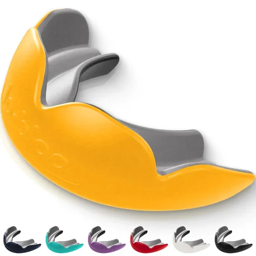 Vista 13 de lobloo® PRO-FIT - Protector bucal deportivo, ultradelgado de 0.039 pulgadas, protección de nivel de dentista, ajuste al vacío de precisión