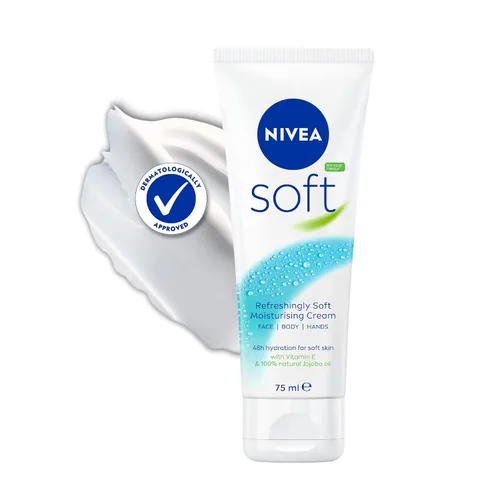 Vista 12 de NIVEA Crema Hidratante Suave 2.60 oz (Paquete de 6)