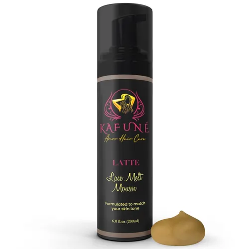 Vista 11 de Kafune - Mousse para fundir tinte – Corrector para pelucas de encaje, pelucas de cabello, tupés y piezas de cabello – Control de bordes de acabado