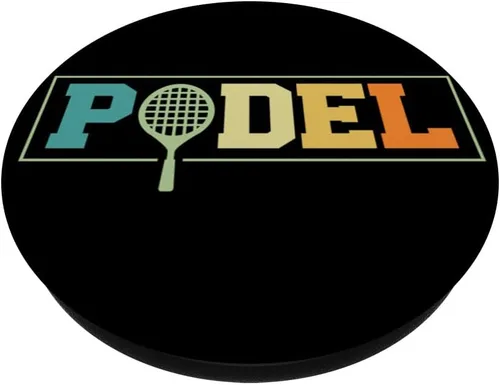 Vista 2 de Padel Paddle Paddleball Racquet Ball Tennis PopSockets Adhesive PopGrip