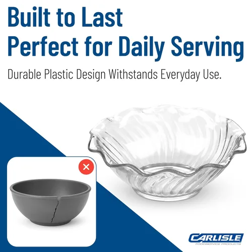 Vista 6 de Carlisle FoodService Products 453107 Mini vaso de plástico para parfait, 5 onzas, transparente (paquete de 24)