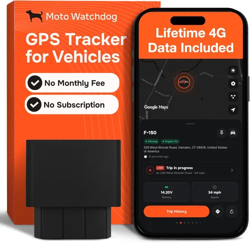 Vista 7 de Rastreador GPS para vehículos, sin tarifa mensual, sin suscripción