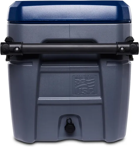 Vista 4 de Igloo Maxcold Glide 110 Qt - Hielera con ruedas de carcasa rígida aislada