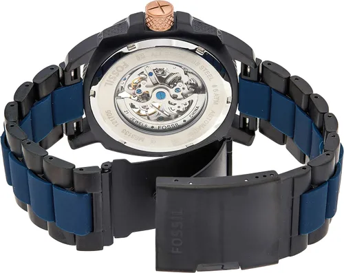Vista 2 de Fossil ME3133 - Reloj automático de acero inoxidable y silicona para hombre con máquina moderna Reloj automático