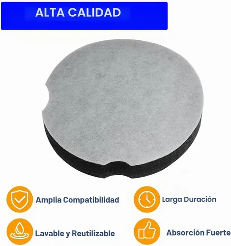Vista 3 de Filtro de repuesto para aspiradora Bissell Powerforce Compact Lightweight Vertical 1520 2112 2690 3437 3508, comparado con la pieza