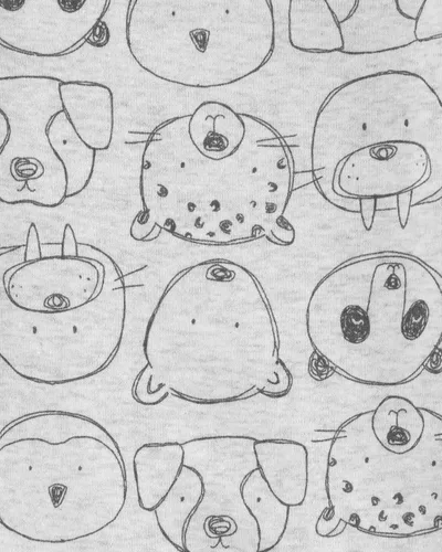 Vista 3 de Carter's Conjunto de chaqueta pequeña de 3 piezas para bebé niño (oso polar)