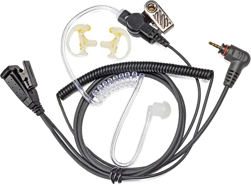 Vista 7 de HYS Auricular de vigilancia de 1 alambre/auricular de tubo de bobina acústica transparente Kit de audio para Motorola SL300 SL7550 SL7580 SL7590