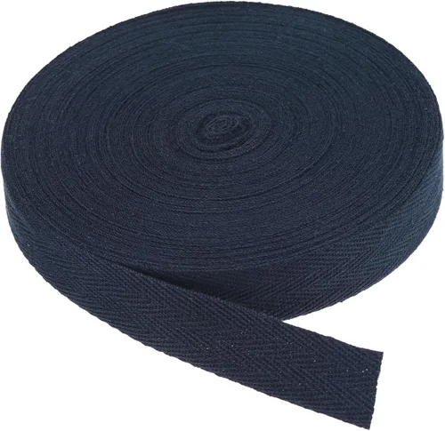 Vista 90 de PATIKIL Cinta de sarga de algodón de 1 pulgada, 50 yardas, cinta de algodón, cinta de encuadernación al bies, cinta de espiga para costura, Verde