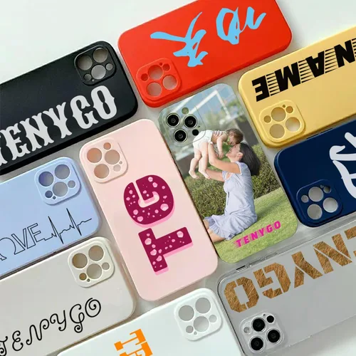 Vista 6 de Funda de teléfono celular personalizada diseñada para iPhone SE2 Funda delgada y suave con protección de cámara (clásico)