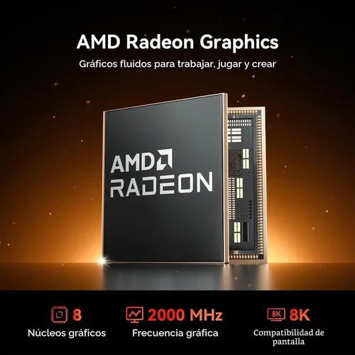 Vista 13 de Mini PC GEEKOM A7, Ryzen 7 7730U (baja potencia) 32 GB de RAM y 500 GB SSD