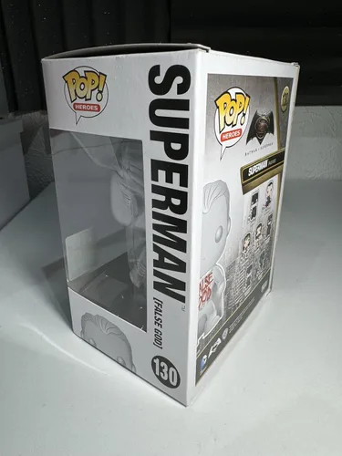 Vista 2 de Funko Pop Heroes: Superman False God 2016 SDCC Figura de vinilo exclusiva