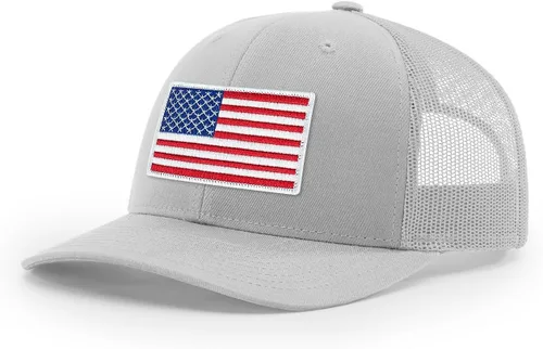Vista 232 de Joe's USA Richardson 112 - Gorras de camionero con parche gráfico personalizado - Gorras estructuradas de cinco y seis paneles Richardson Premium