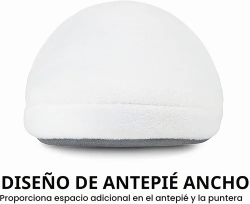 Vista 2 de 3 pares de pantuflas de spa de lujo, espuma viscoelástica de algodón, antideslizantes, puntera cerrada, lavables para hoteles, invitados, viajes