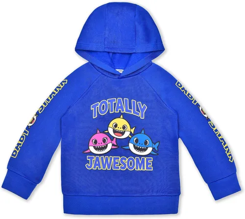 Vista 2 de Nickelodeon Conjunto de sudadera con capucha y pantalones de tiburón bebé para niños pequeños