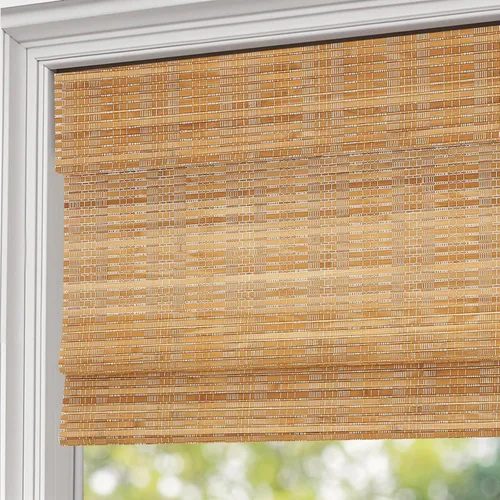 Vista 9 de Persianas romanas sin cuerda para ventanas, persianas opacas para el hogar, persianas romanas de tela personalizadas para oscurecer la habitación