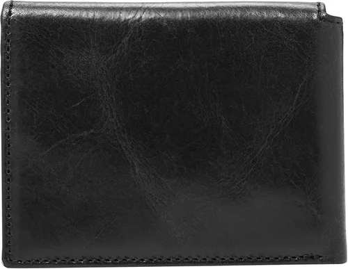 Vista 4 de Fossil Cartera triple de piel con bloqueo RFID para hombre