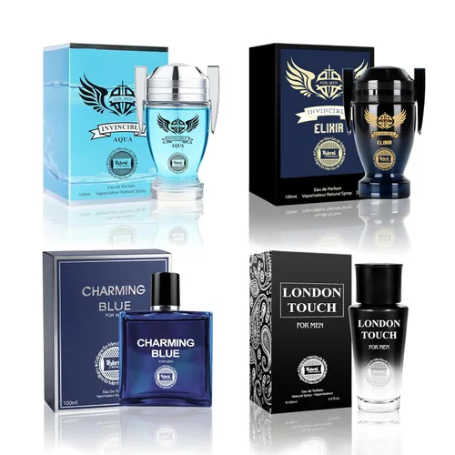 Vista 18 de Hybrid & Company Hombres 2 Pcs Courageous Into Infinity Eau De Perfum Vaporisateur Natural Spray