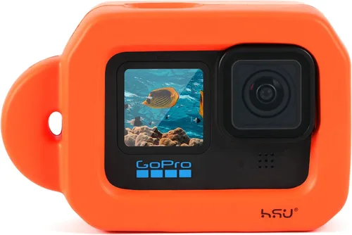 Vista 3 de HSU Floaty - Funda para GoPro Hero 13/12/11/10/9, color negro