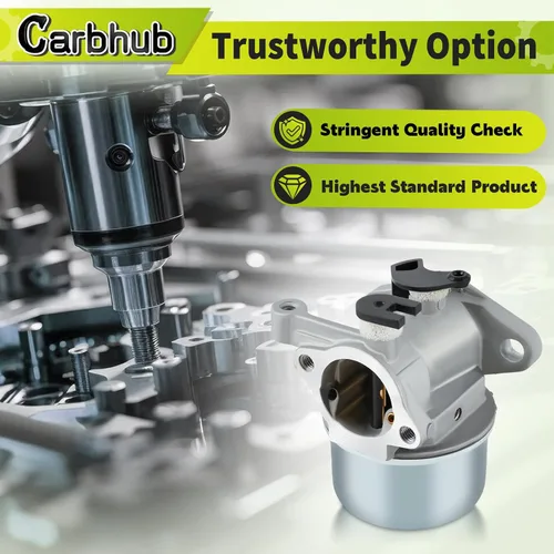 Vista 8 de Carbhub Repuesto de carburador para 799866 790845 799871 796707 794304 12H800 Engine Toro Craftsman cortacésped Carb Toro 22 pulgadas Reciclador