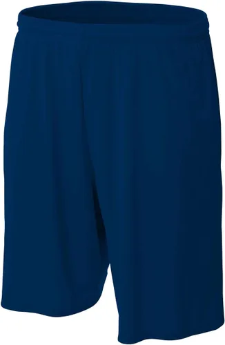 Vista 2 de A4 Pantalón corto con bolsillo para control de la humedad de 9" para hombre Granate