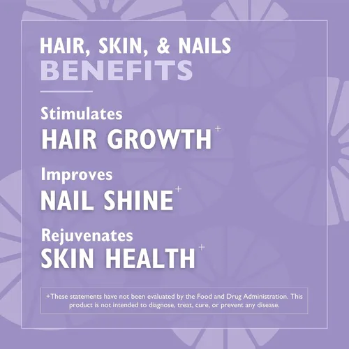 Vista 5 de Celebrate Vitaminas Cabello, Piel y Uñas - 120 Cápsulas
