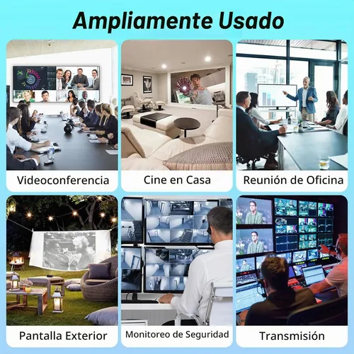 Vista 6 de Extensor HDMI de hasta 196.9 ft (196 pies), transmisor y receptor a través de LAN Ethernet, repetidor HDMI a Ethernet